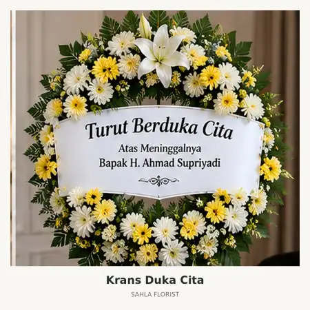Krans Bunga Duka Batu Ampar